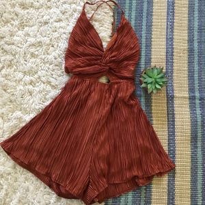 NWT Rust Colored Romper